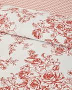 Rosey Violen Printed Summer Blanket Set Orange (view 3)