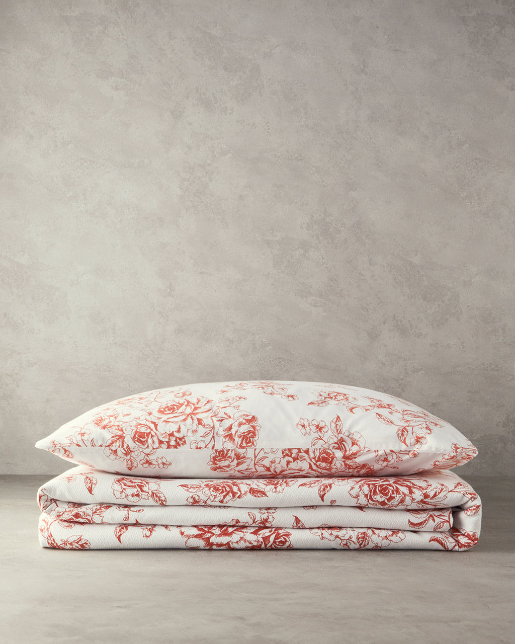 Rosey Violen Printed Summer Blanket Set Orange (view 5)