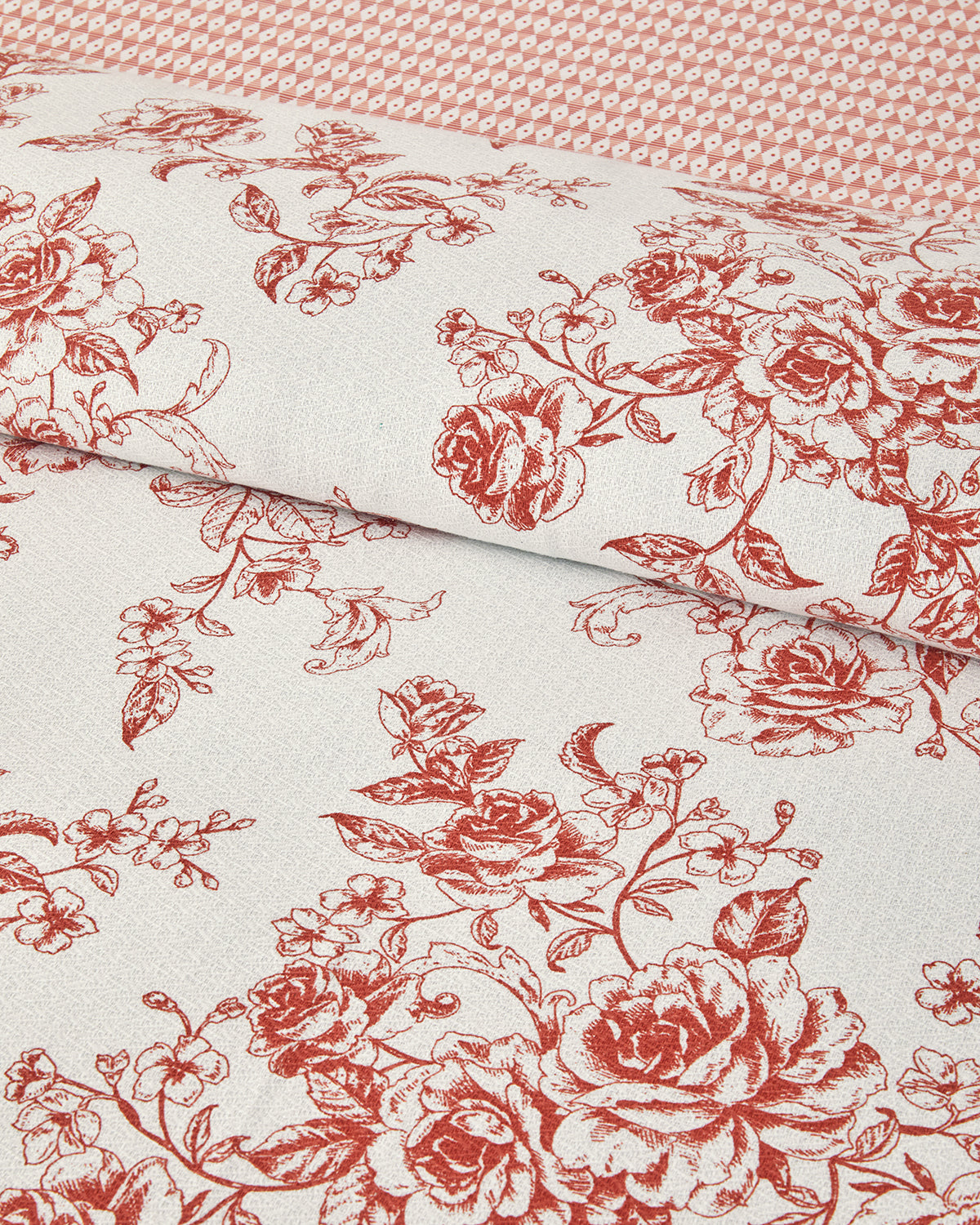 Rosey Violen Printed Summer Blanket Set Orange (view 8)