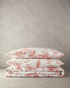 Rosey Violen Printed Summer Blanket Set Orange (view 10)