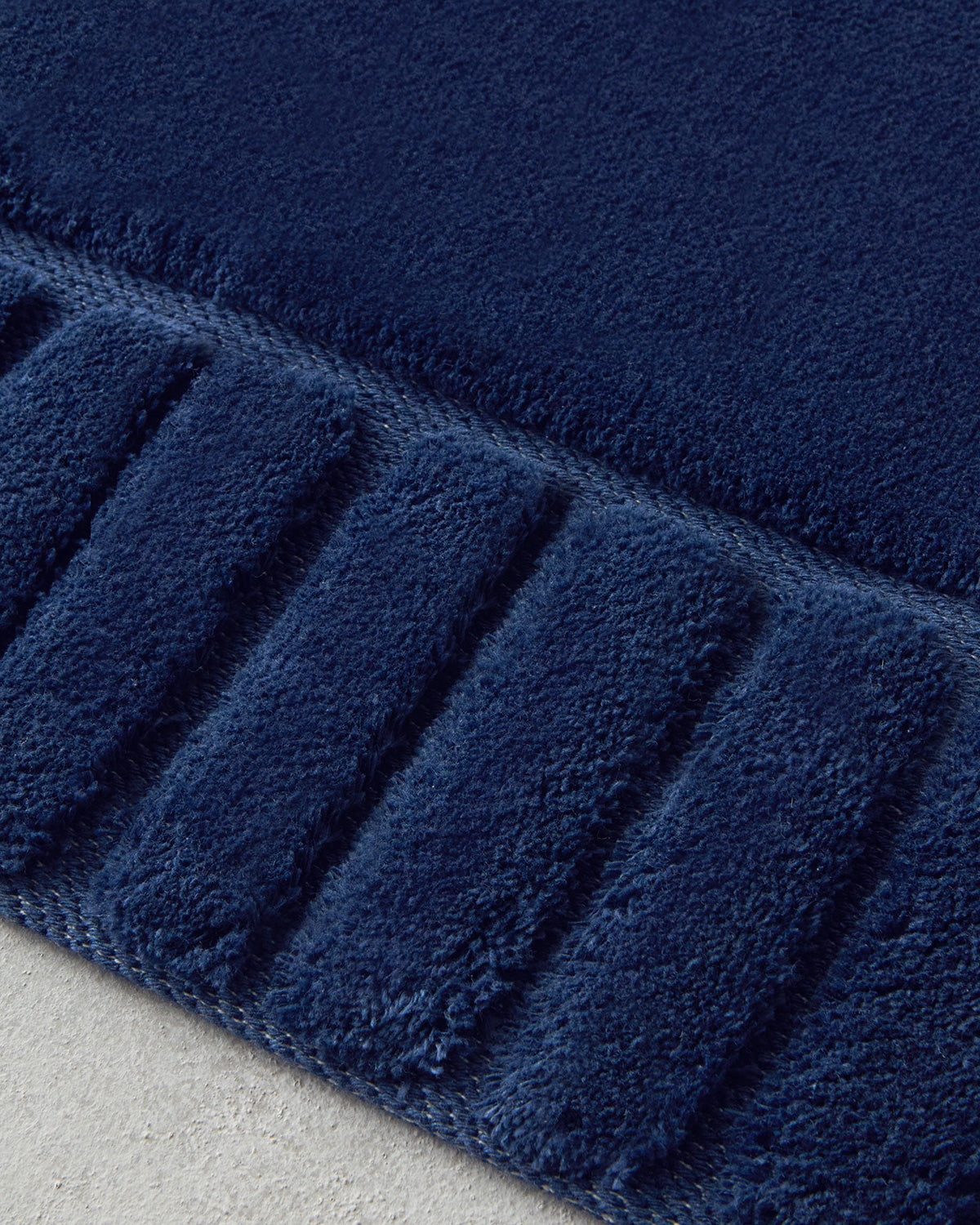 Pearly Cotton Bath Mat Set 60x90 + 40x60 cm Navy Blue (view 3)