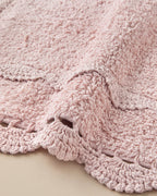 Romantic Cotton Bath Mat Set 60x90 + 40x60 cm Pink (view 2)