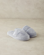 Melinda Bamboo Bathroom Slippers 36-40 Dark Gray (view 2)