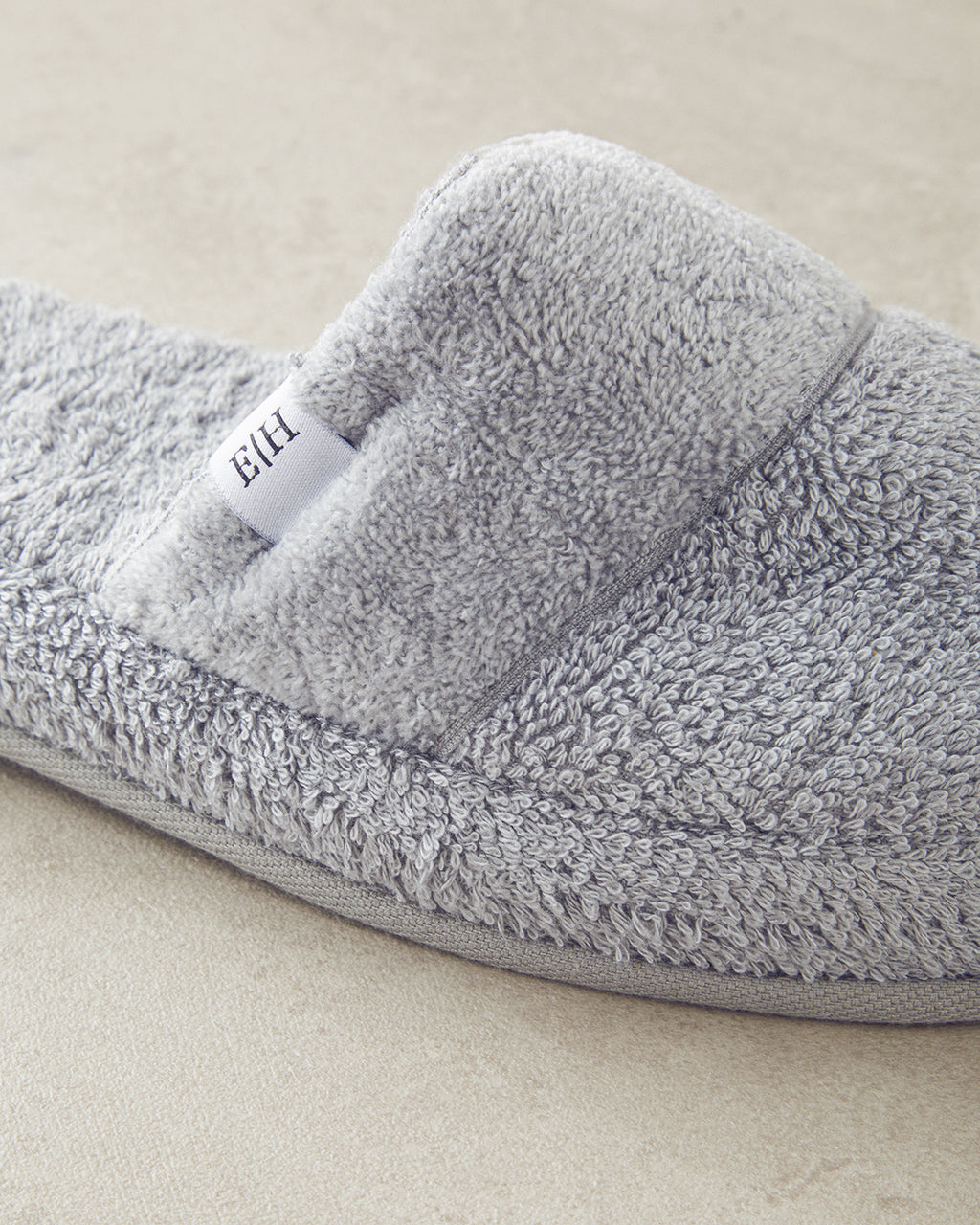 Melinda Bamboo Bathroom Slippers 36-40 Dark Gray (view 3)