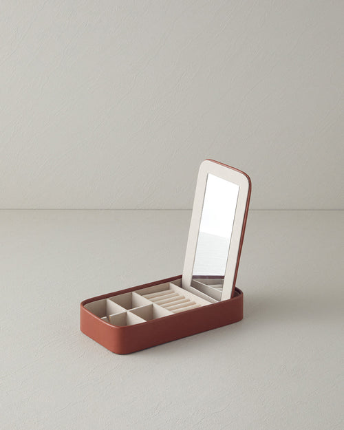 Alden Jewelry Box 12x24 cm Brown