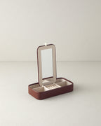 Ally Jewelry Box 25x12 cm Maroon