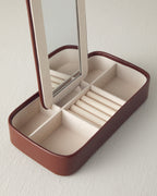 Ally Jewelry Box 25x12 cm Maroon (view 2)