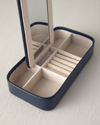 Angela Jewelry Box 25x12 cm Navy Blue (view 2)