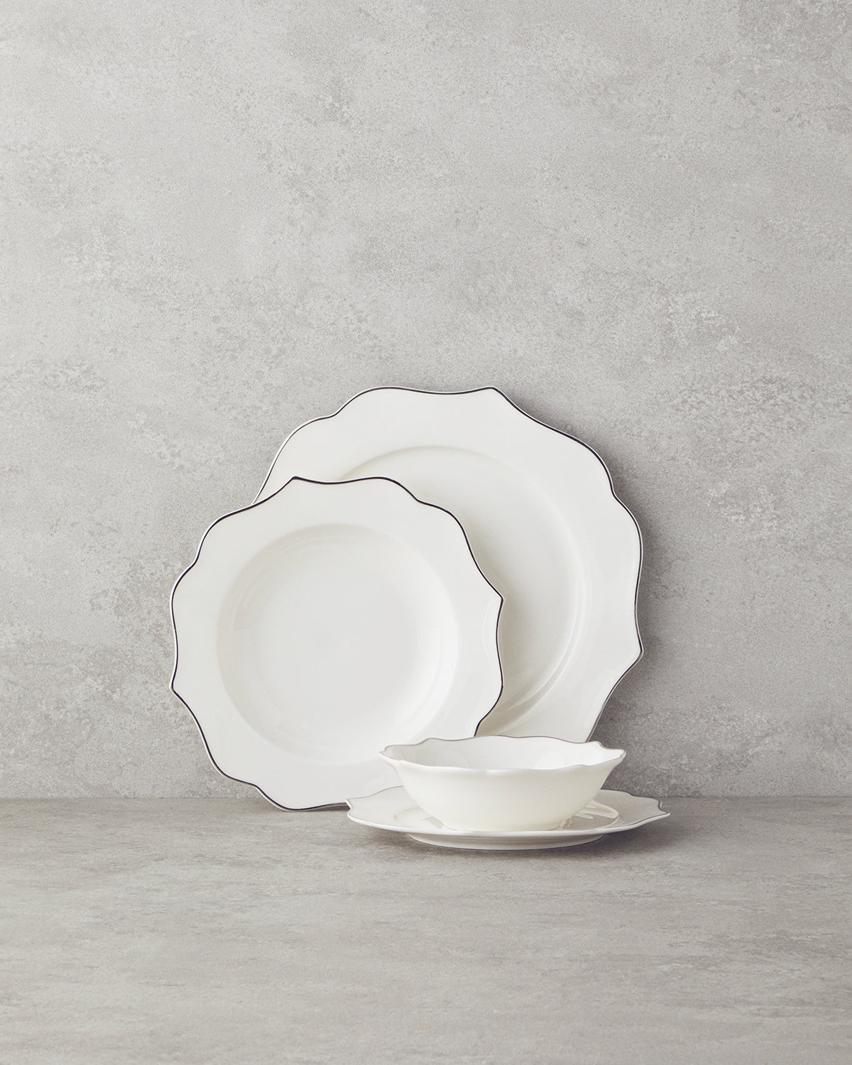 Valencia Bone Porcelain Table Set 27 Pieces, 6 Servings (view 6)