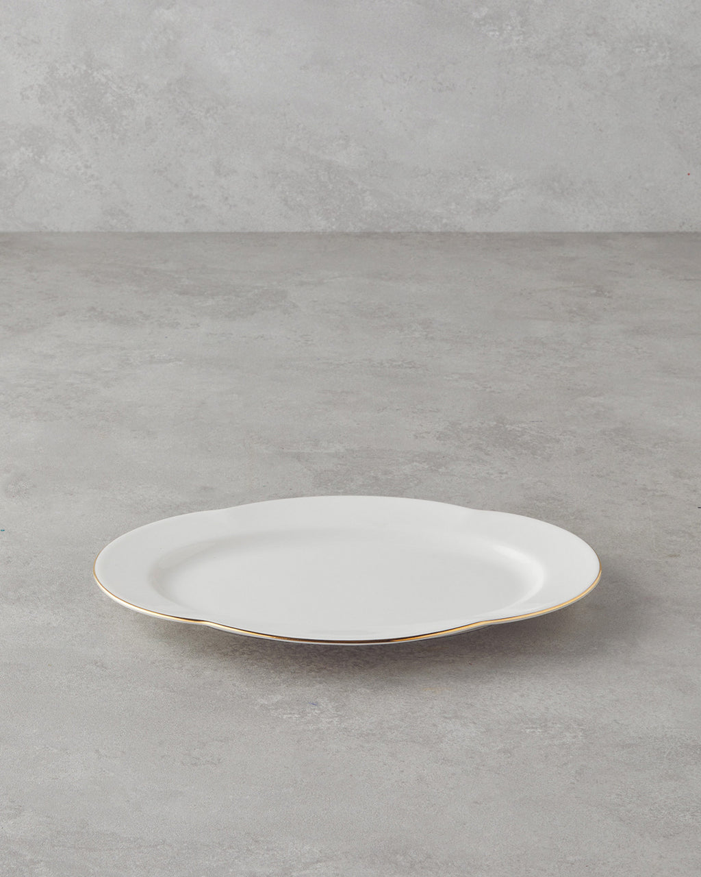 Porcelain Rectangular Plate Gold (view 5)