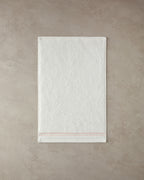 Polly Cotton Embroidered Face Towel Set 30x45+50x80 cm Ecru (view 2)