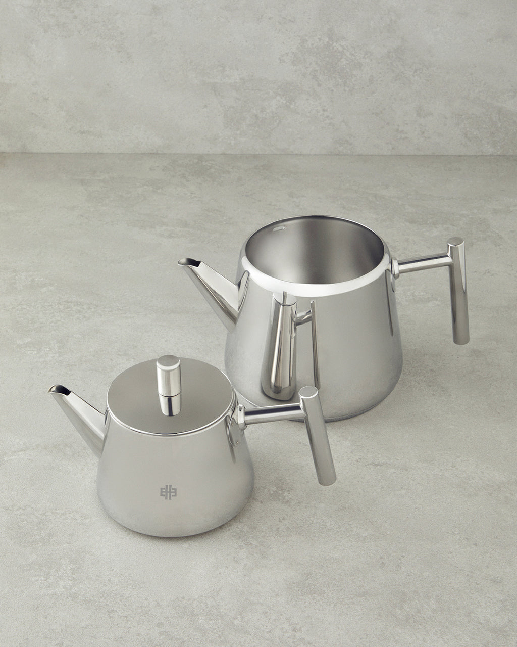 Aden Steel Tea Pot 0.70+1.8 L Silver (view 4)