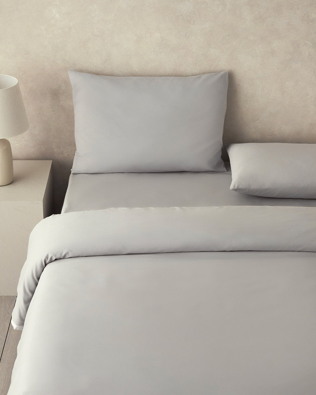 Nova Premium Soft Cotton Duvet Cover Set Gray - Double 200x220 cm (view 2)