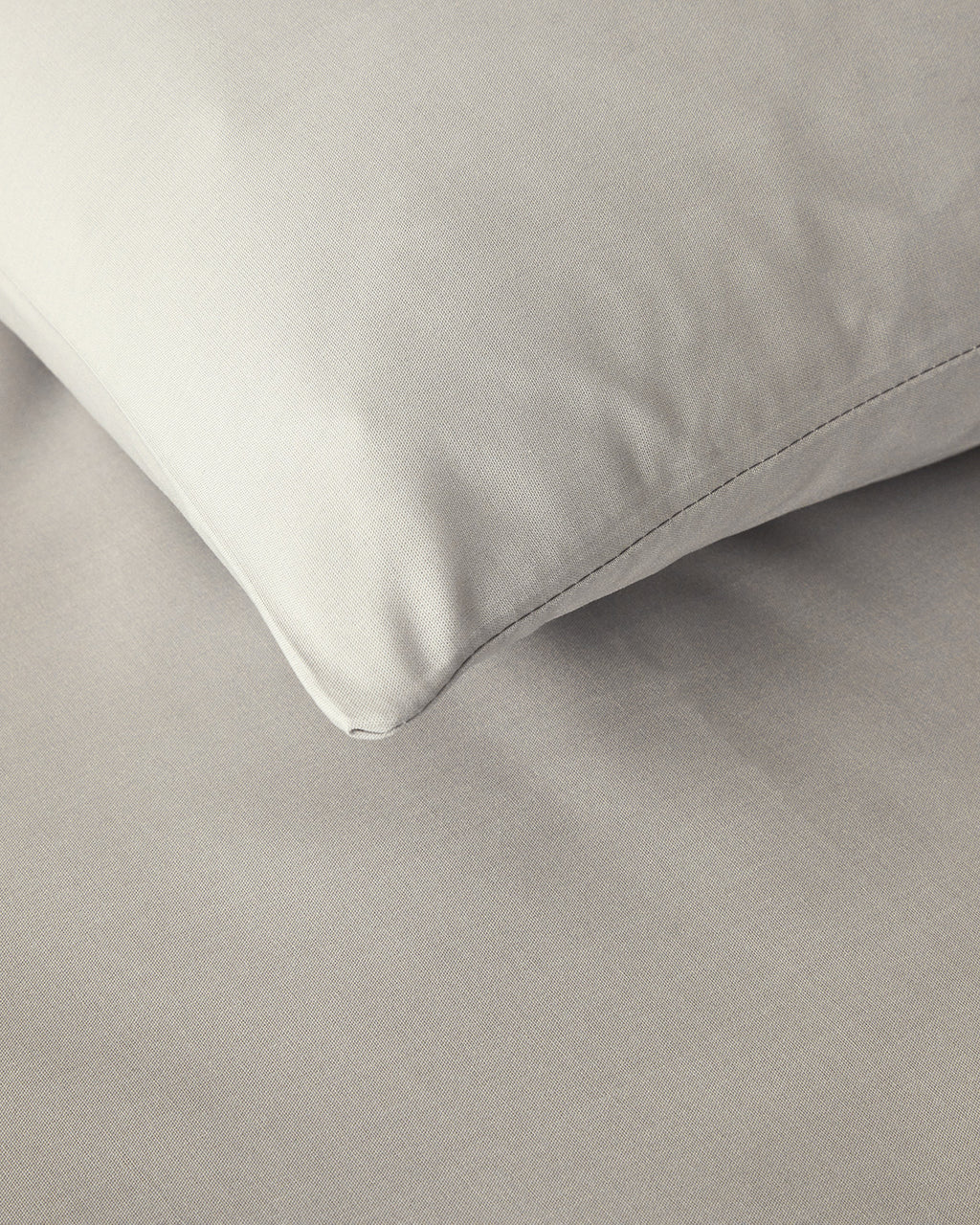 Nova Premium Soft Cotton Duvet Cover Set Gray (view 4)