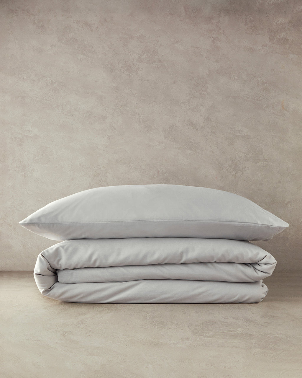 Nova Premium Soft Cotton Duvet Cover Set Gray (view 6)