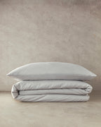 Nova Premium Soft Cotton Duvet Cover Set Gray (view 6)