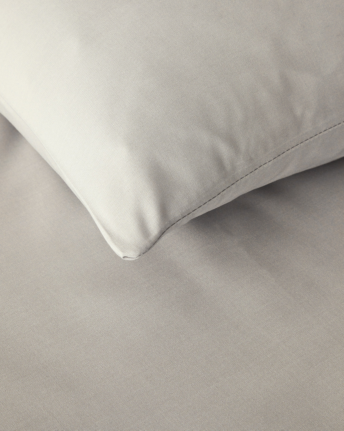 Nova Premium Soft Cotton Duvet Cover Set Gray (view 10)