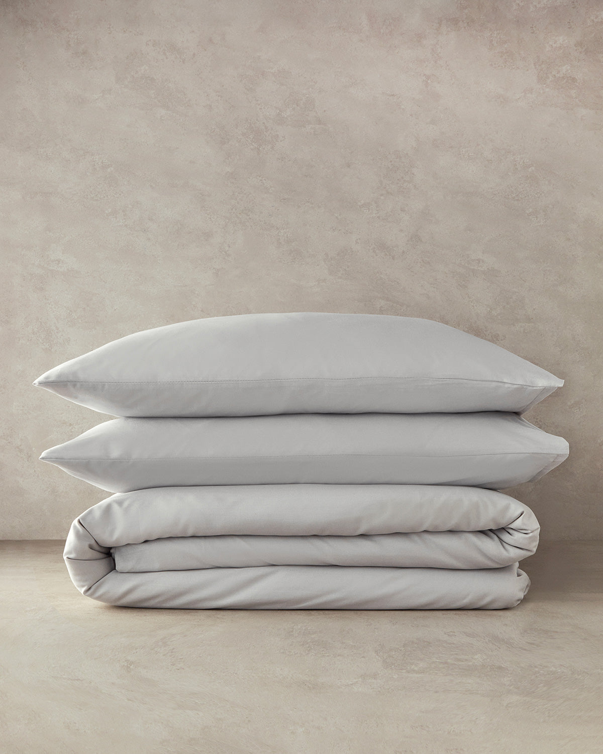 Nova Premium Soft Cotton Duvet Cover Set Gray (view 12)