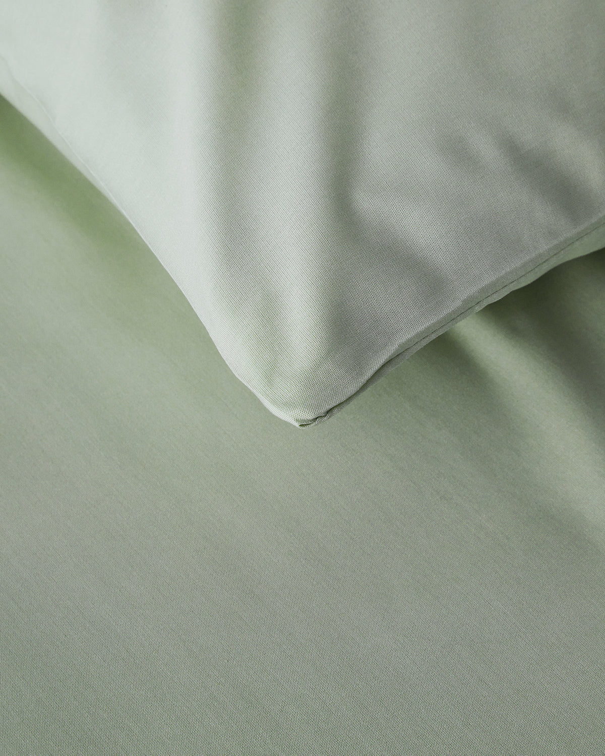 Pure Cotton Duvet Cover - Green Almond, Powder Pink & Blue (view 16)
