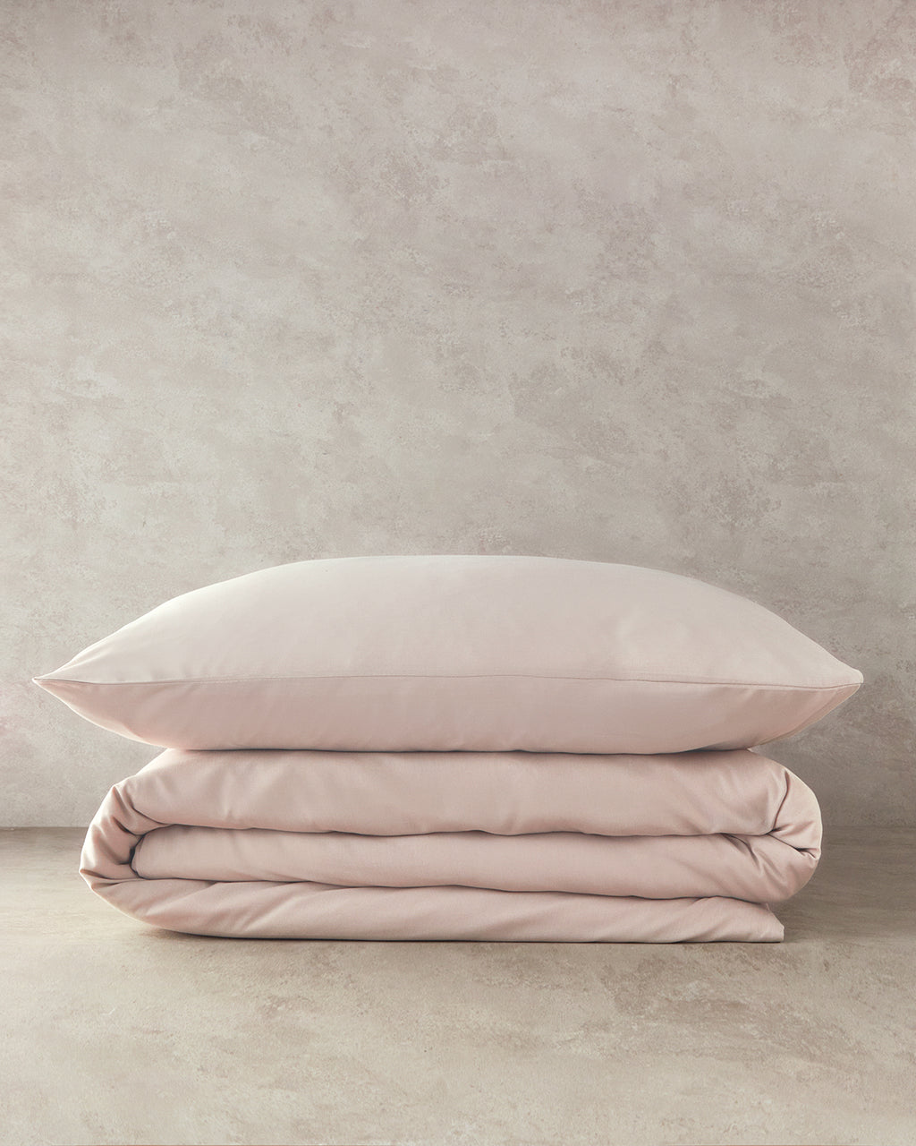 Pure Cotton Duvet Cover - Green Almond, Powder Pink & Blue (view 24)
