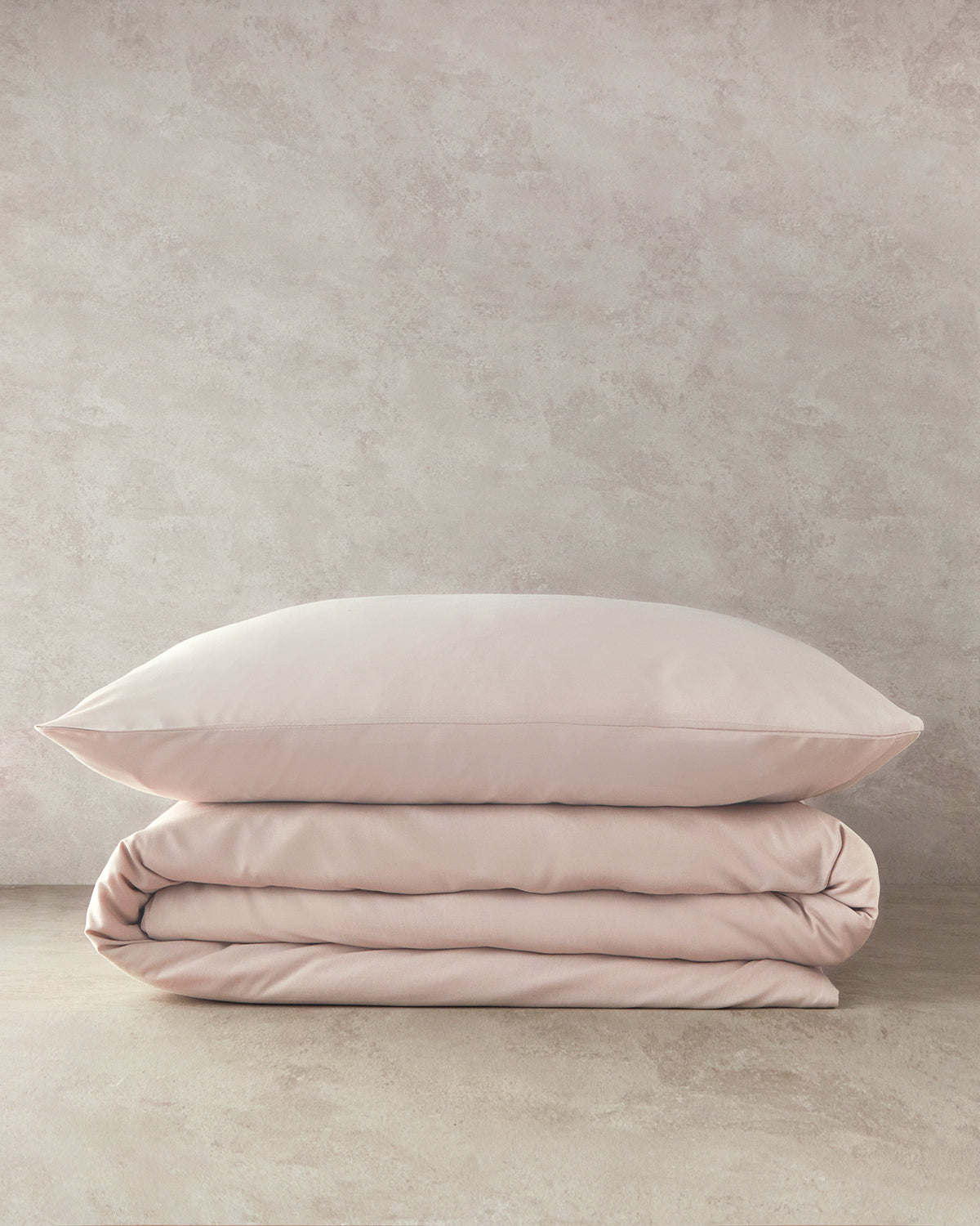Pure Cotton Duvet Cover - Green Almond, Powder Pink & Blue (view 24)