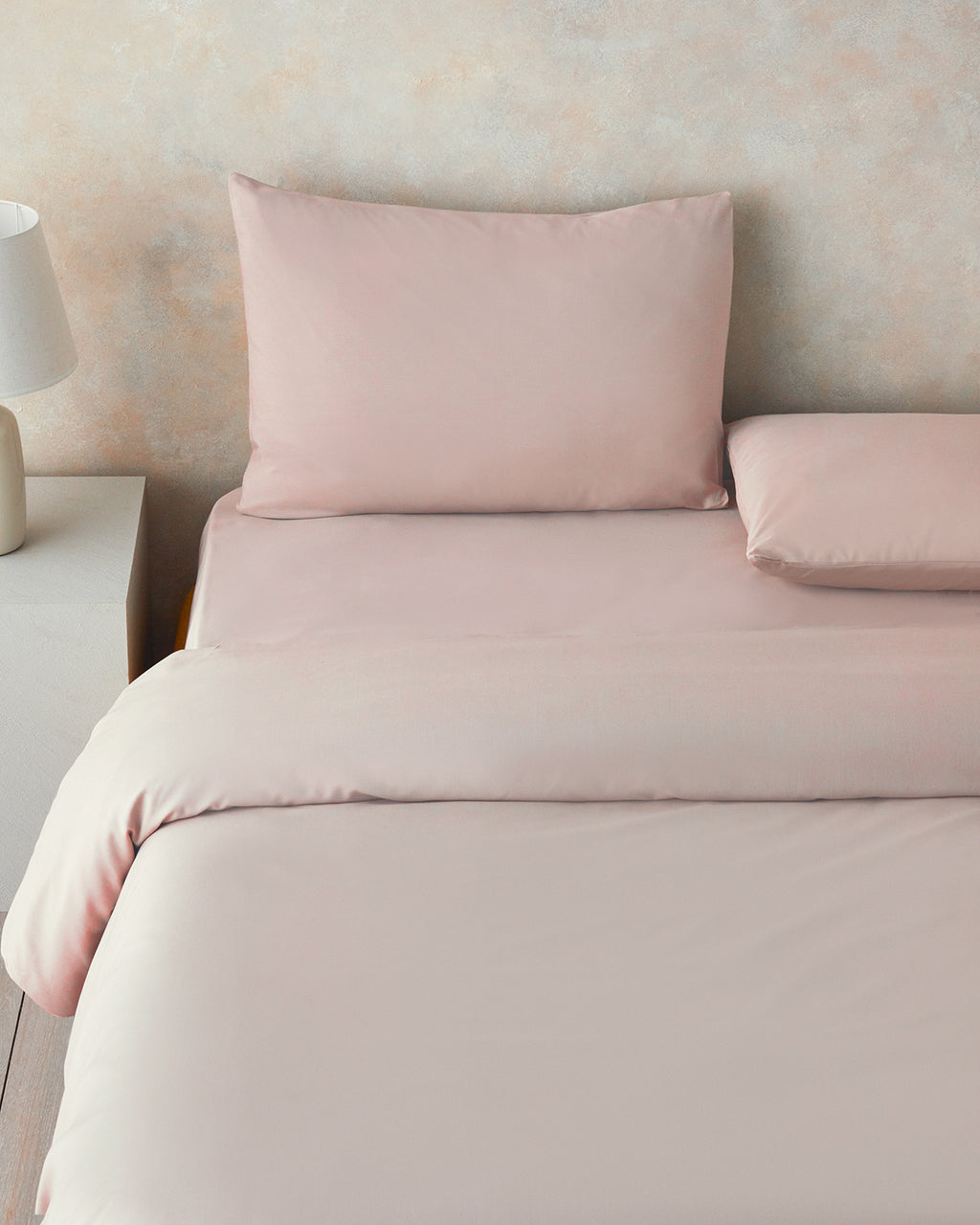 Pure Cotton Duvet Cover - Green Almond, Powder Pink & Blue (view 26)
