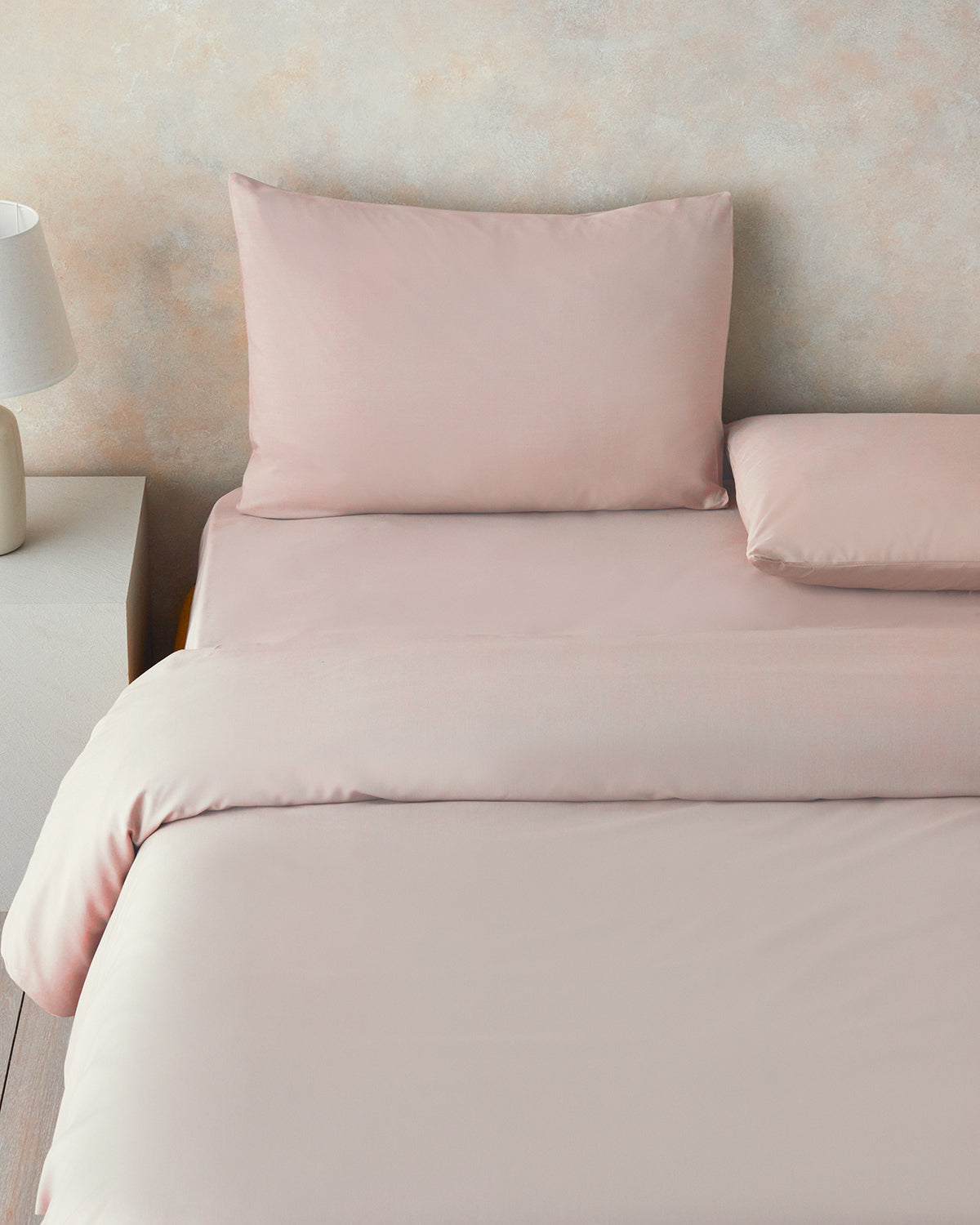 Pure Cotton Duvet Cover - Green Almond, Powder Pink & Blue (view 32)