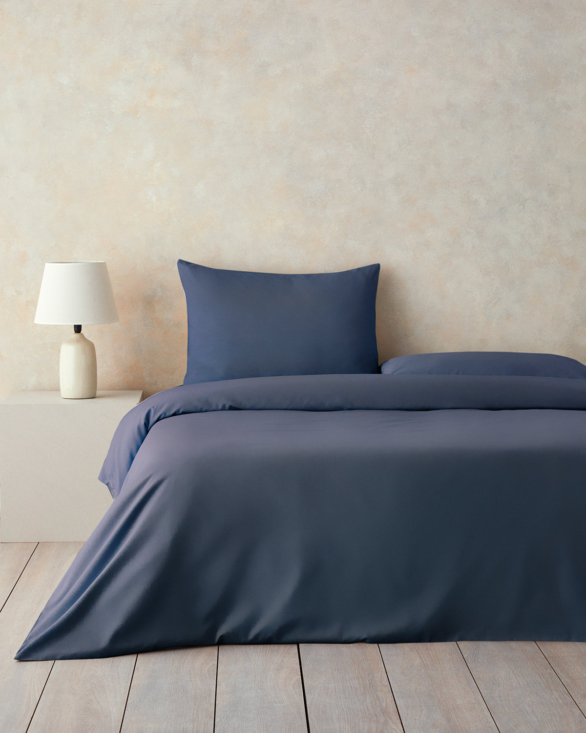 Pure Cotton Duvet Cover - Green Almond, Powder Pink & Blue (view 37)