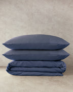 Pure Cotton Duvet Cover - Green Almond, Powder Pink & Blue (view 54)
