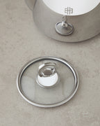 Sandra Steel Tea Pot 1+2.1 L Silver (view 4)