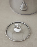 Daisy Bouquet Green Steel Tea Pot Silver (view 4)