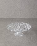 Glass Cake Stand 25 cm Transparent