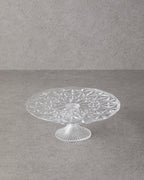 Glass Cake Stand 25 cm Transparent