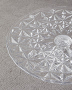 Glass Cake Stand 25 cm Transparent (view 2)