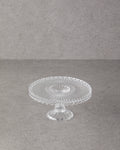 Glass Cake Stand 20 cm Transparent