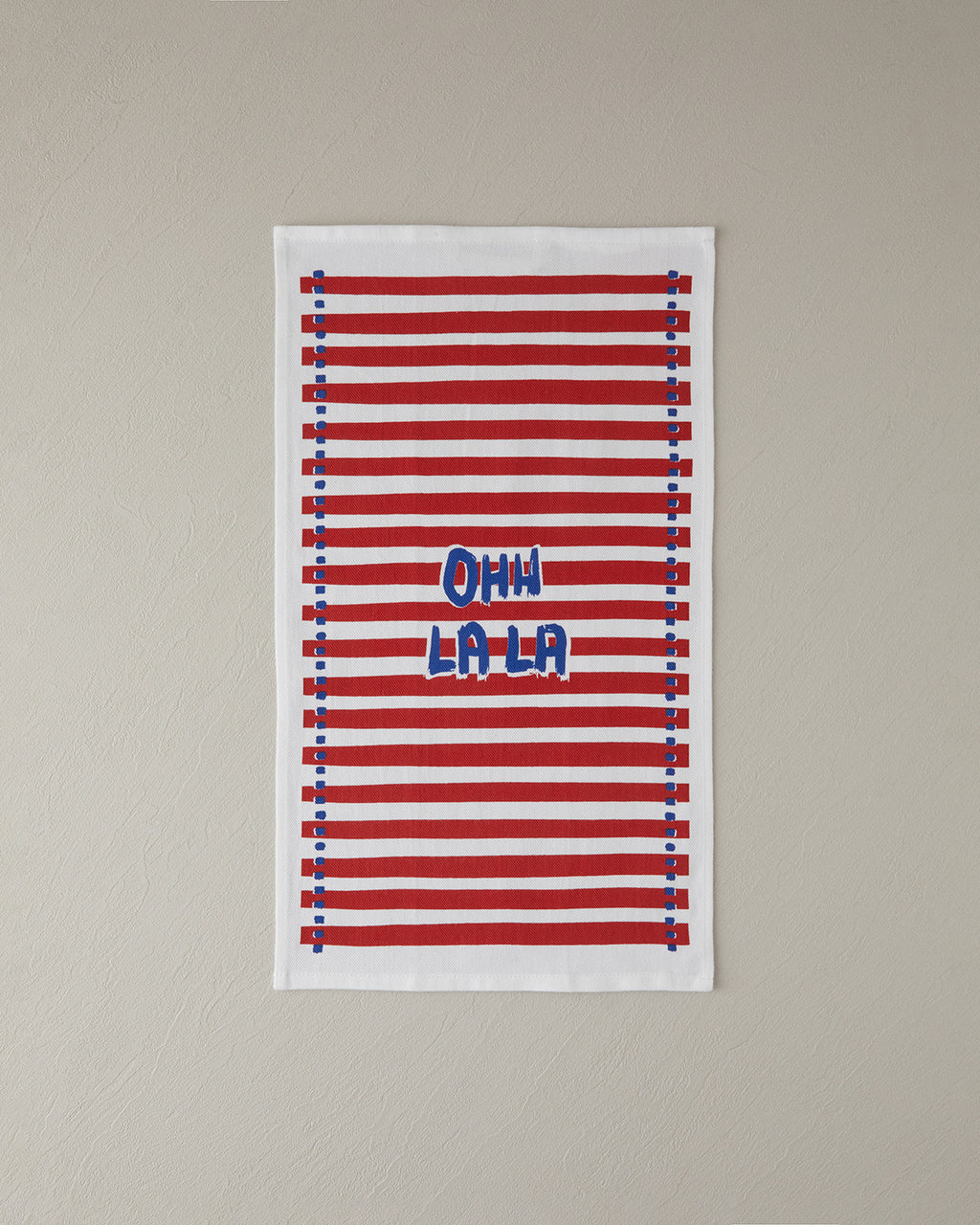 Oh La La Cotton Drying Cloth 30x50 cm Colored (view 2)