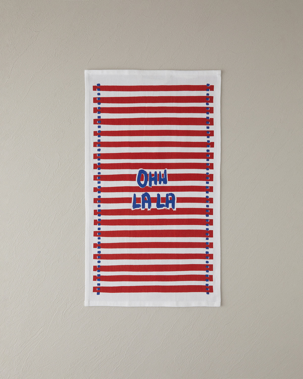 Oh La La Cotton Drying Cloth 30x50 cm Colored (view 2)