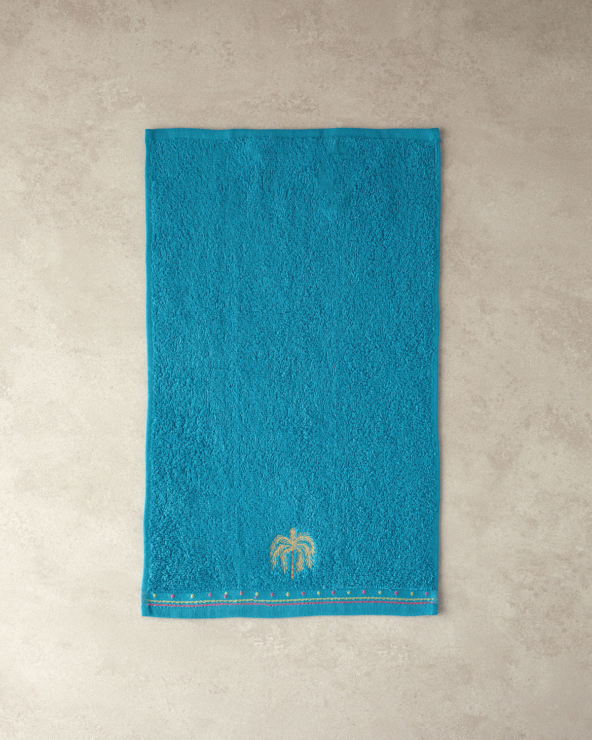 Carnival Tree Cotton Drying Cloth 30x50 cm Blue