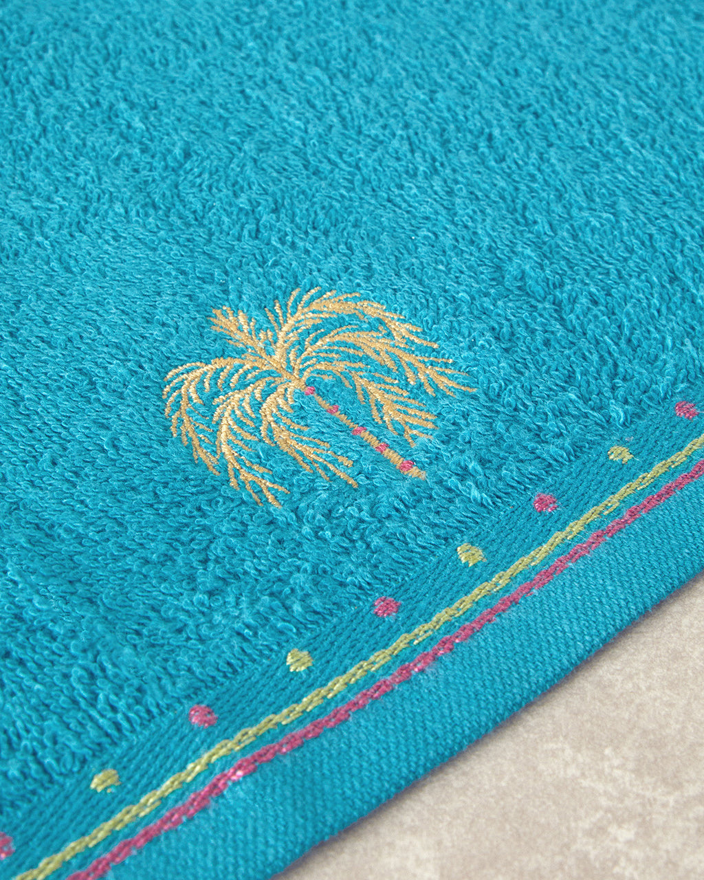 Carnival Tree Cotton Drying Cloth 30x50 cm Blue (view 2)