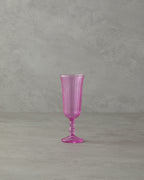Carnival Glass 3 pcs Chalice 240 ml Pink (view 2)