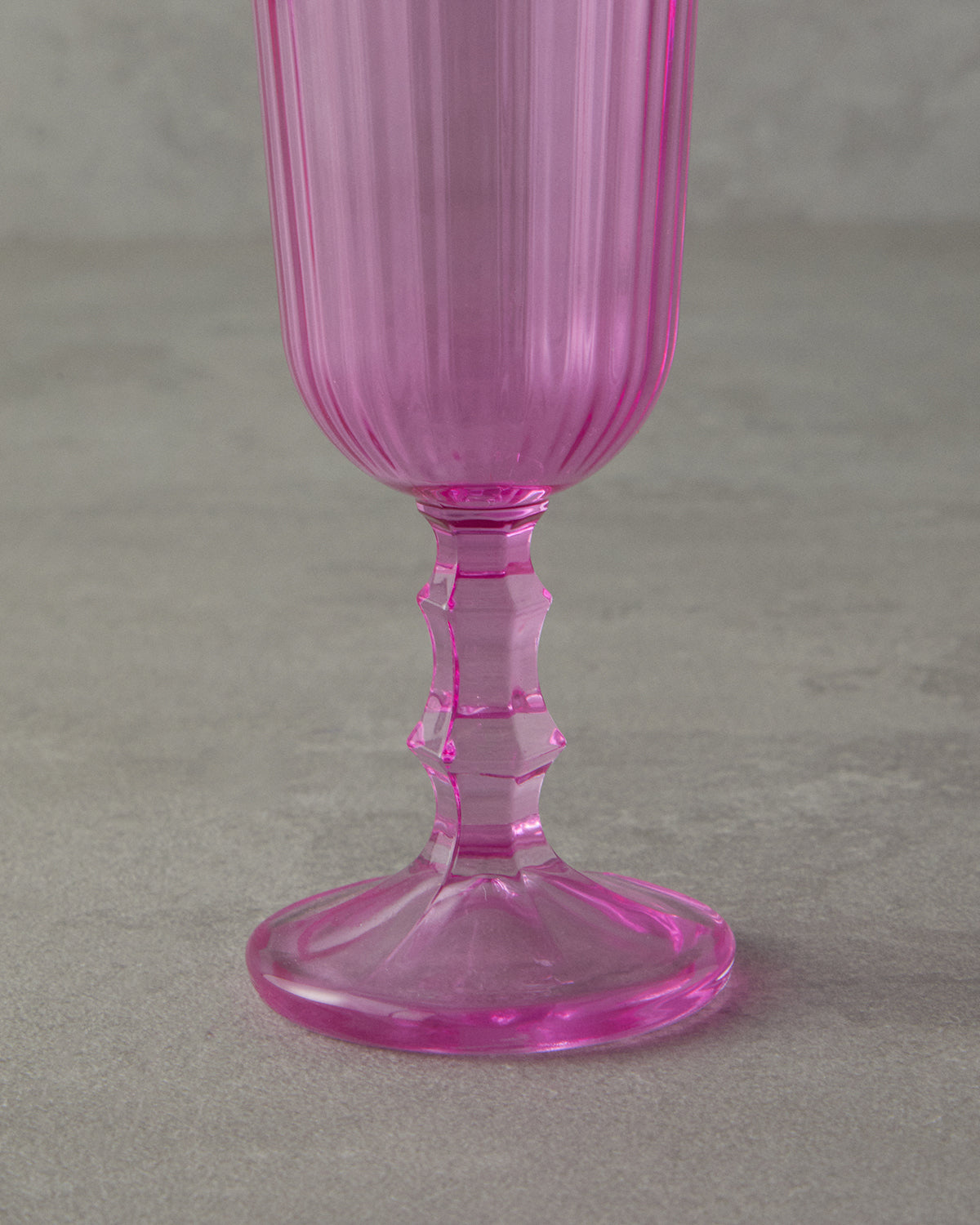 Carnival Glass 3 pcs Chalice 240 ml Pink (view 3)