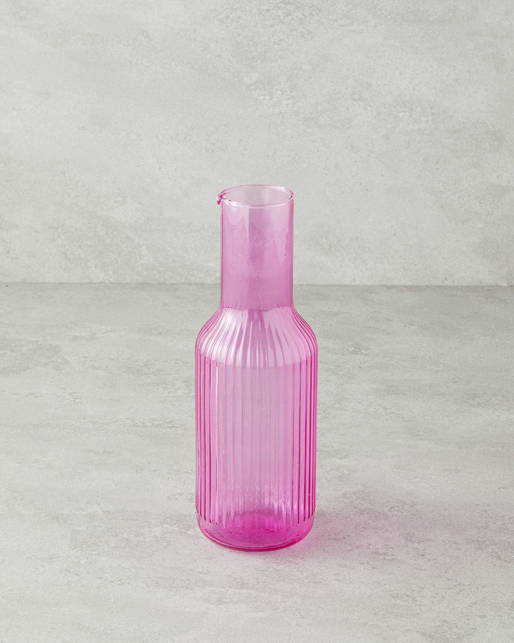 Carnival Glass Decanter 800 ml Pink