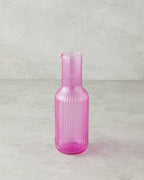 Carnival Glass Decanter 800 ml Pink
