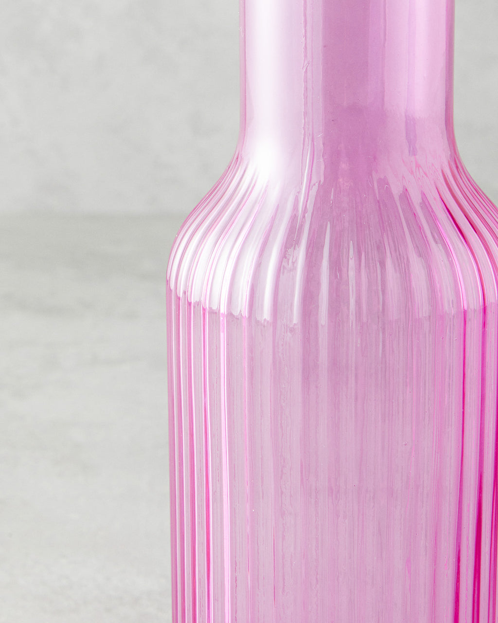 Carnival Glass Decanter 800 ml Pink (view 2)