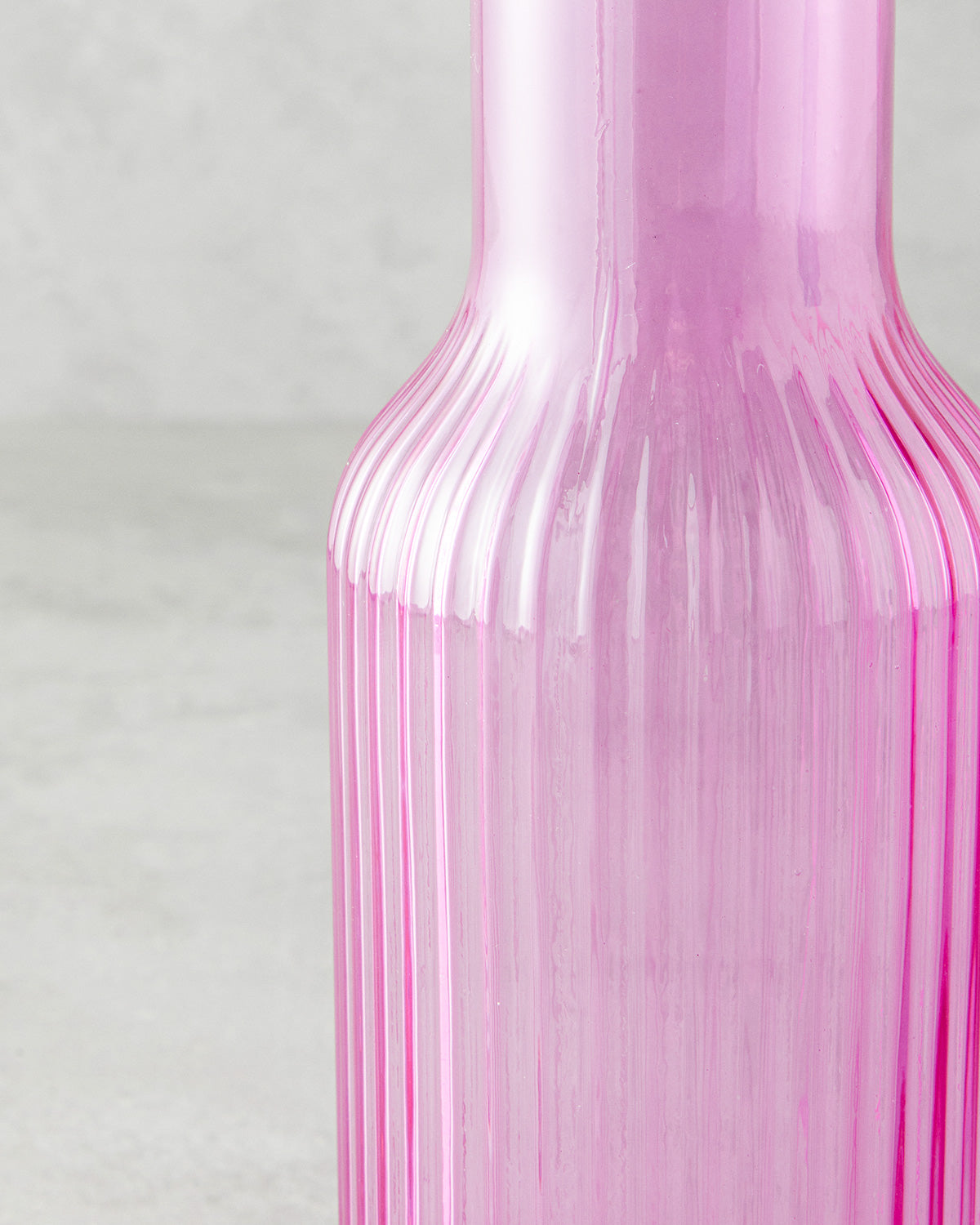 Carnival Glass Decanter 800 ml Pink (view 2)