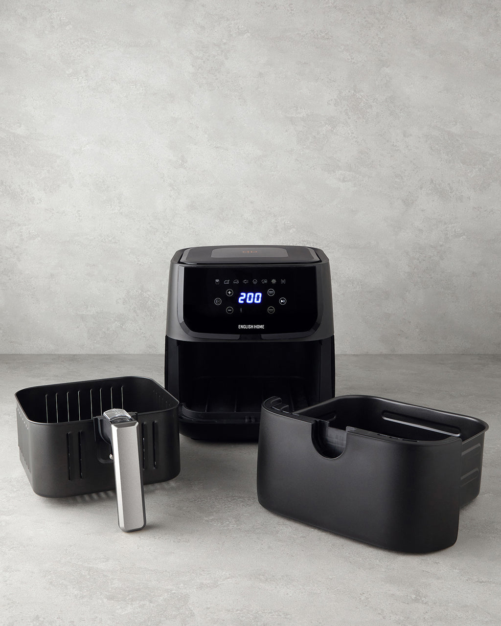 AIF 2001 Digital with Removable Basket Airfryer 1900 W Black-Chrome (view 8)