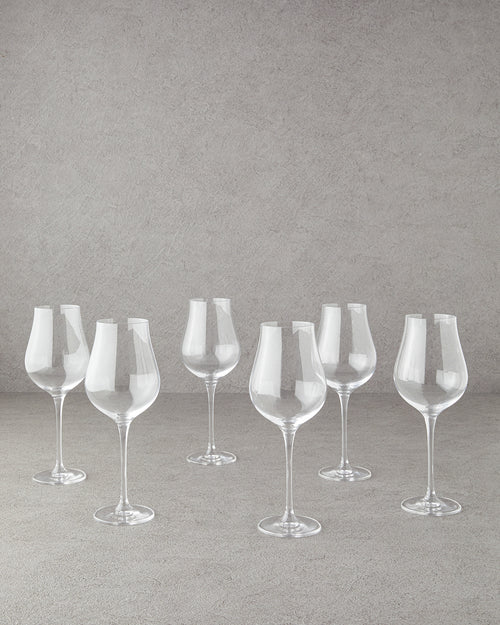 Amelia Crystalline 6 pcs Chalice 400 ml Transparent