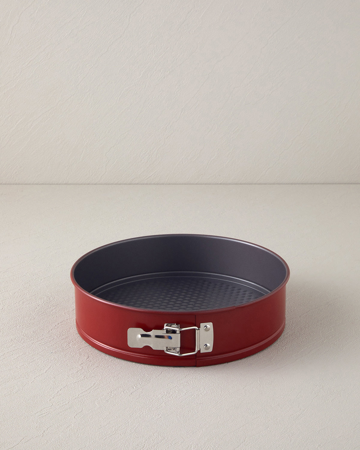 Carbon Steel 3 Pieces Cake Mold 25.5-25.5-26 cm Red (view 2)