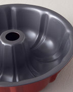 Carbon Steel 3 Pieces Cake Mold 25.5-25.5-26 cm Red (view 4)