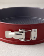 Carbon Steel 3 Pieces Cake Mold 25.5-25.5-26 cm Red (view 5)